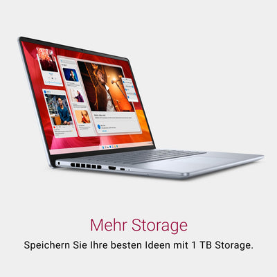 Dell Inspiron 16 Plus 7640 Laptop 16 Inch 16:10 2.5K Display, Intel Evo Edition - Intel Core Ultra 7, NVIDIA GeForce RTX 4060 Graphics, 16GB RAM, 1TB, Windows 11 Home, Fingerprint Reader, Keyboard