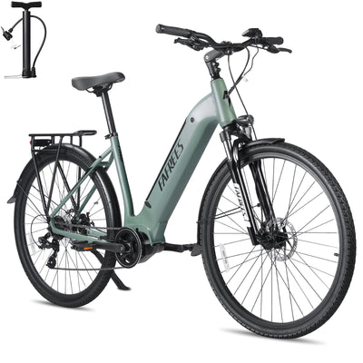 Fafrees FM9 E Bike Damen Elektrofahrrad mit Mittelmotor BAFANG 65N.m 250W, [ Offiziell ] Pedelec Fahrrad Erwachsene E-Bike Herren 15Ah/540Wh 700C*45C, MTB Electric 6km/h Gehhilfe bis 120KM