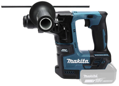Makita DHR171RAJ Akku-Bohrhammer für SDS-PLUS 18 V / 2,0 Ah, 2 Akkus + Ladegerät im MAKPAC, Schwarz, mit 2x Akku 2,0 Ah