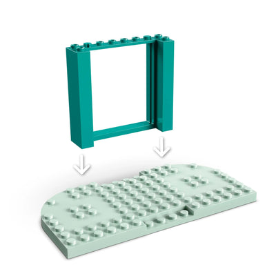 LEGO ǀ Disney Minnies Tierhotel – BAU- und Spielset zu Micky Maus Wunderhaus – Bauspielzeug für Vorschulkinder mit 2 Mini-Figuren – Geschenk für Mädchen und Jungen ab 4 Jahren – 43274