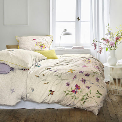 Irisette Mako-Satin Bettwäsche Glamour Ludvika Multi 1 Bettbezug 155 x 220 cm + 1 Kissenbezug 80 x 80 cm