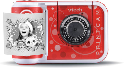 Vtech KidiZoom Print Cam – Sofortbild-Kinderkamera mit Druckfunktion, Selfie- und Videofunktion, Effekten, Spielen u. v. m. – Für Kinder von 4-12 Jahren