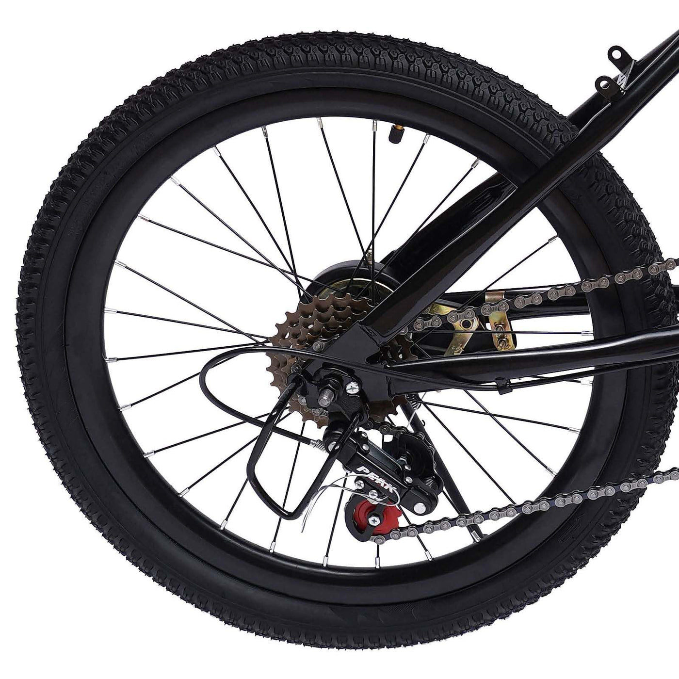 KinderfahrräDer Mountainbikes Sechsgang-Mountainbikes HochpräZise SchwungräDer Komfortabler Sattel VerschleißFeste RäDer Geeignet FüR StraßEnfahrten Berge Verschiedene Andere StraßEnverhäLtnisse