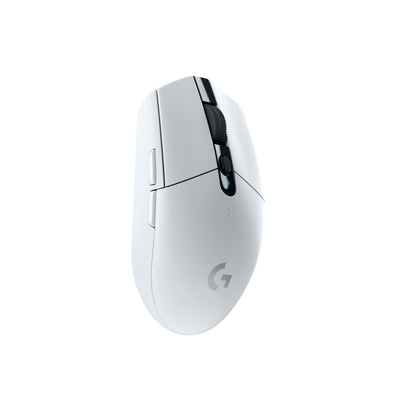 Logitech G305 LIGHTSPEED kabellose Gaming-Maus mit HERO 12K DPI Sensor, Wireless Verbindung, 6 programmierbare Tasten, 250 Stunden Akkulaufzeit, Leichtgewicht, PC/Mac - Weiß