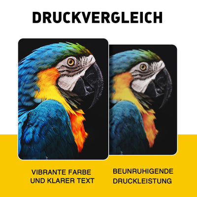 LC421XL LC-421XLVAL Tintenpatronen Value (8er-Pack) für Brother LC421 LC-421XL Multipack Patronen für Brother DCP-J1050DW MFC-J1010DW DCP-J1140DW DCP-J1800DW (LC421XL Schwarz Cyan Magenta Gelb)