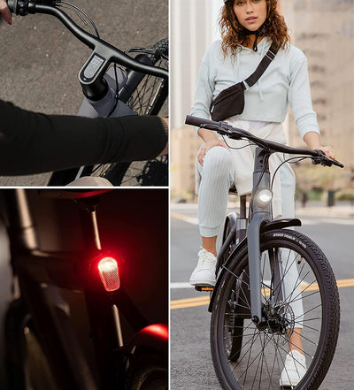 SachsenRAD xBird Urban City-Bike C6F Connect Mit Diebstahlschutz APP | Modernes Design E-Bike Elektrofahrrad mit Integriertes LCD Display und StVZO-zugelassene LED-Leuchten für 150-180CM
