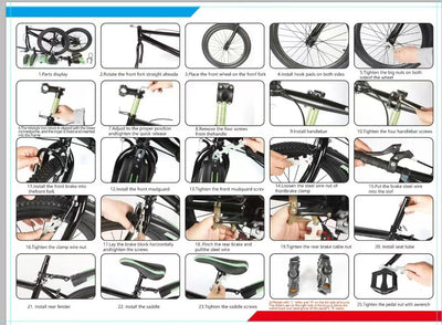 Kinder MTB Voll 20 Zoll Rennräder Für Kinder Fahrrad Cityräder 7 Gang Mountainbike Jungen Fahrrad(Grün)