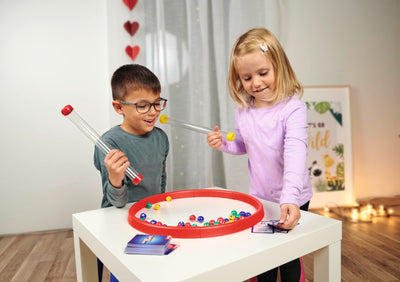 Noris 606064480 Kugelblitz, das blitzschnelle Actionspiel mit Lerneffekt in verschiedenen Spielvarianten, ab 4 Jahren