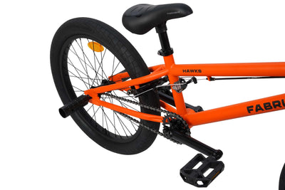 FabricBike Hawks - 20' BMX-Rad, leichtes Freestyle-Rad für 6- bis 13-Jährige, 360-Grad-Rotor, 3 Farben erhältlich. (Matte Orange)