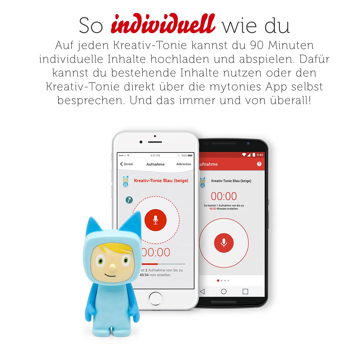 tonies Toniebox Extrapack – Toniebox Starterset Blau + 3 Hörfiguren, Toniebox Blau mit passendem Kreativ 3 x Paw Patrol Kinder ab 3 Jahren