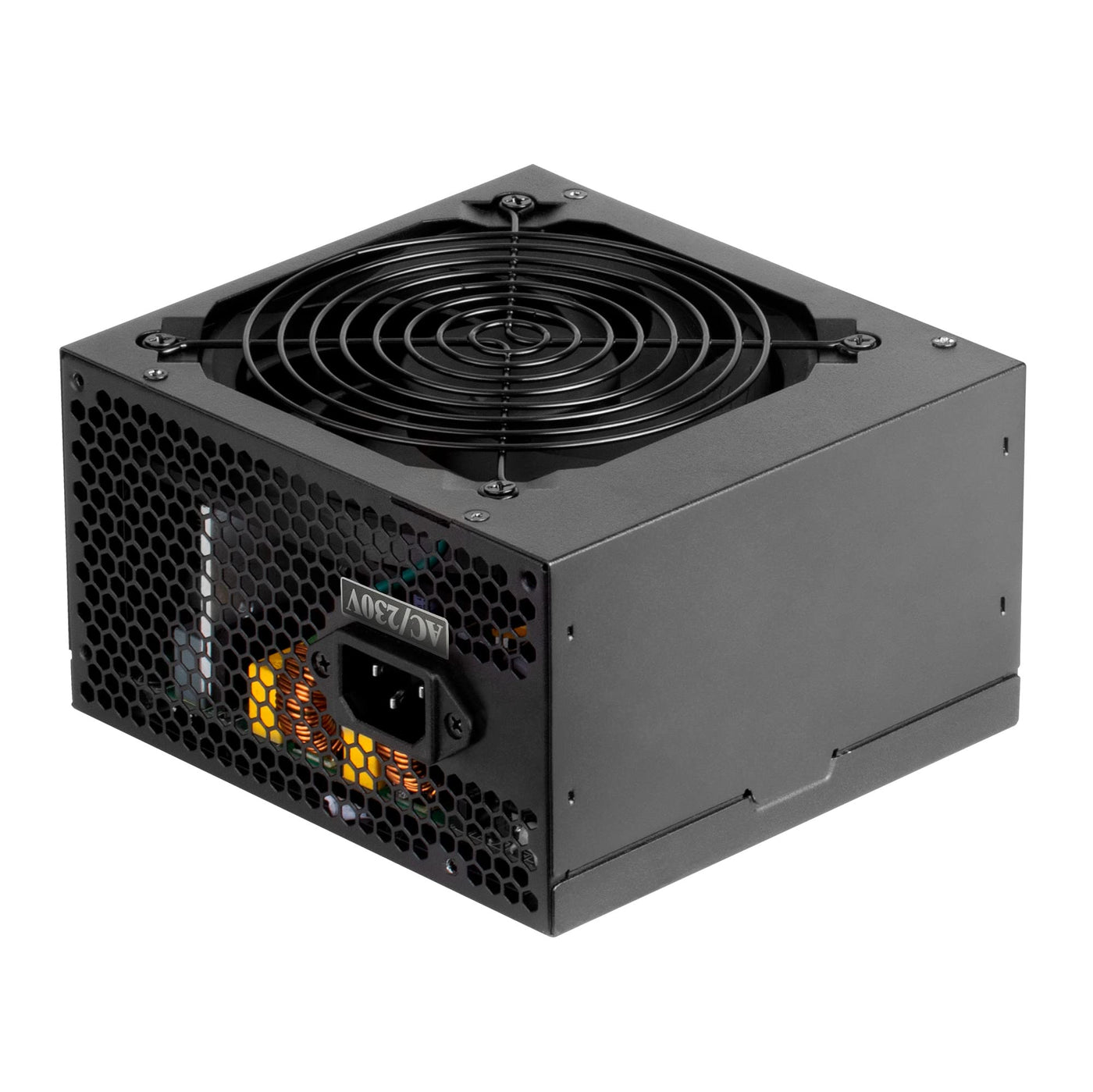 Tacens Anima APIII500, Netzteil PC ATX 500W, SMD Technologie 85% Bronze 12V, Ultra-leiser 12cm Lüfter, Schwarz