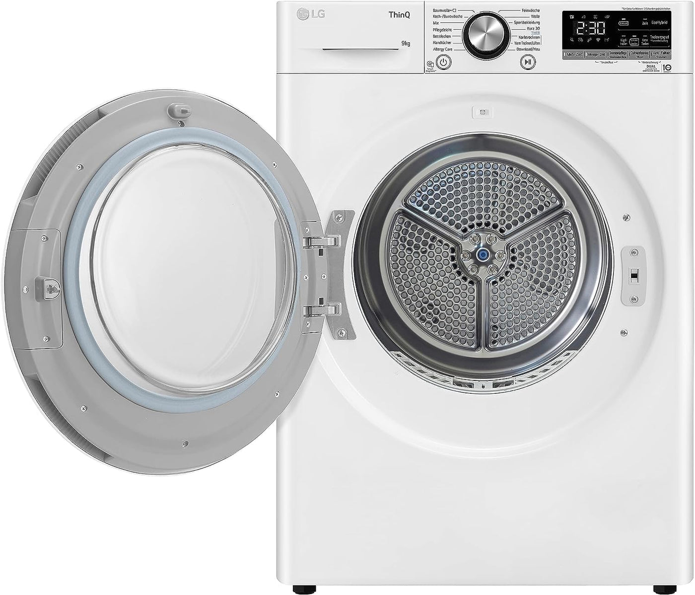 LG Electronics RT90V9W Wärmepumpen-Trockner | 9 kg | Energie A+++ | Weiß