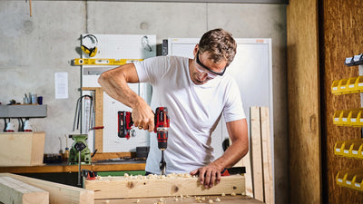 Einhell Akku-Bohrschrauber TE-CD 18/40 Li-Solo Power X-Change (Lithium-Ionen, 18 V, 40 Nm max. Drehmoment auf 21 Stufen, 2-Gang-Getriebe zum Bohren + Schrauben, Drehzahl-Elektronik, LED-Licht)