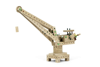 Matador 11318 E318 Baukasten, ab 5 Jahren, holzfarben, bunt