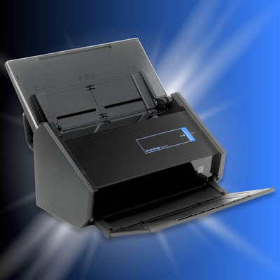 Gedikum Fujitsu IX500 ScanSnap USB High-Speed Cloud-fähiger Scanner für Dokumente, Fotos und Belege für Mac & PC – 1 Jahr Garantie – ADF mit Duplex-Scan-(Generalüberholt)