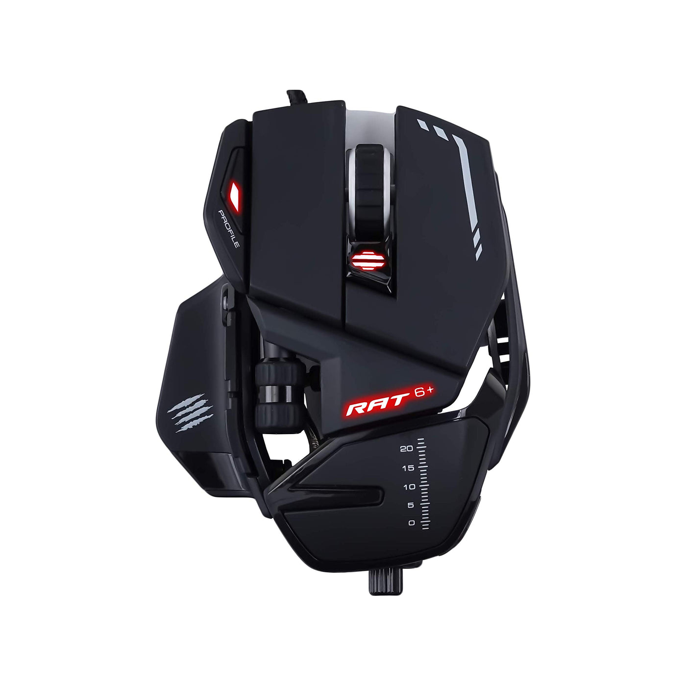 MadCatz R.A.T. 6+ Optical Gaming Mouse, Black