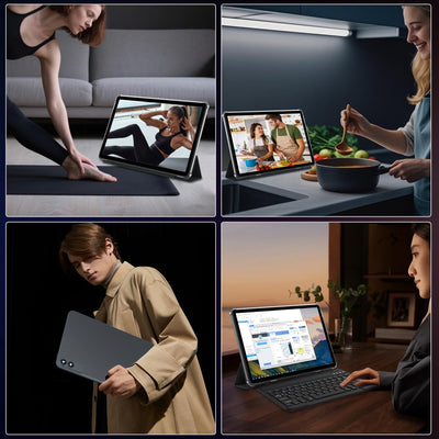 TABWEE T60 Pro Tablet 13,4 Zoll Android 15, 120Hz Display, 24GB RAM + 256GB ROM (2TB TF), 10000mAh Akku, Octa-Core Gaming Tablet, Widevine L1, 5G WiFi, 18W Schnellladung, inkl. Tastatur und Stift.