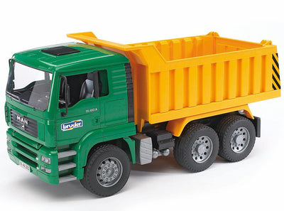 bruder 02765 - Man TGA LKW mit Kippmulde - 1:16 Lastwagen Laster Baufahrzeug Baustelle