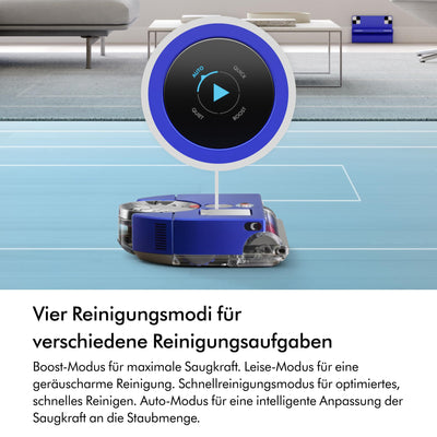 Dyson 360 Vis NAV Saugroboter (Blau/Nickel)