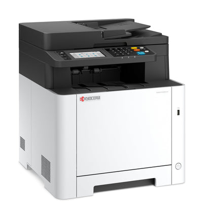 Kyocera Ecosys MA2600cwfx Farblaserdrucker Multifunktionsgerät WLAN: Drucker Scanner Kopierer, Faxgerät. Multifunktionsdrucker inkl. Mobile-Print-Funktion.