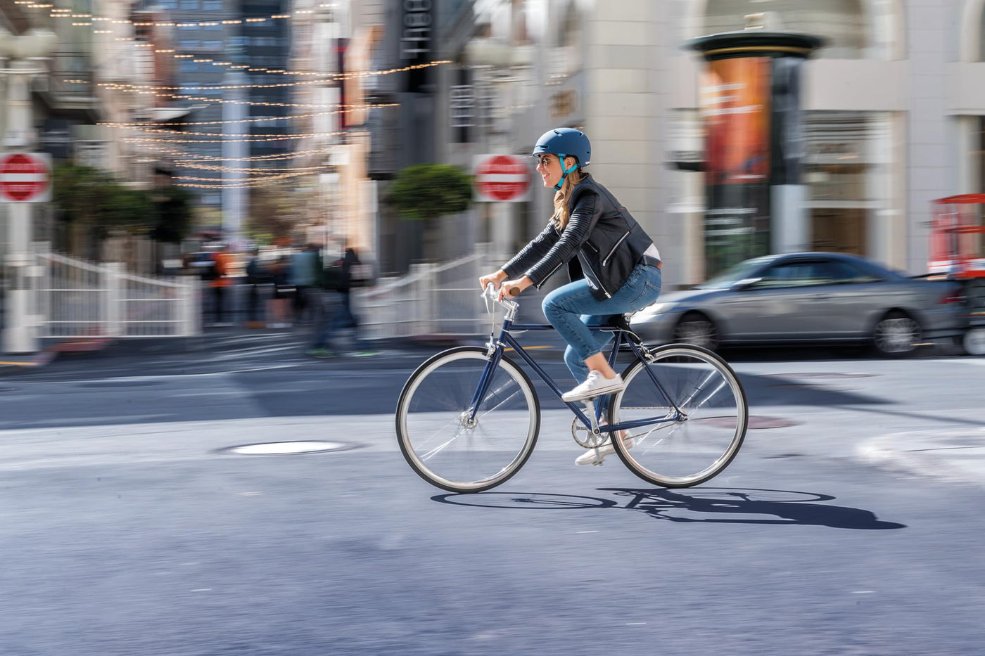 ABUS Stadthelm Scraper 3.0 ACE - Robuster Fahrradhelm für den Stadtverkehr - für Damen und Herren - Orange, Größe M