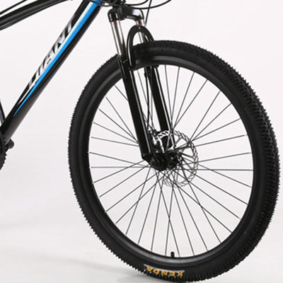 Wmmner Mountainbike 26 Zoll, Variable Geschwindigkeit, Hochfestem Stahl, Doppelscheibenbremse, Outdoor-Fahrrad Für Erwachsene, Offroad/B/24 Zoll 21-Gang