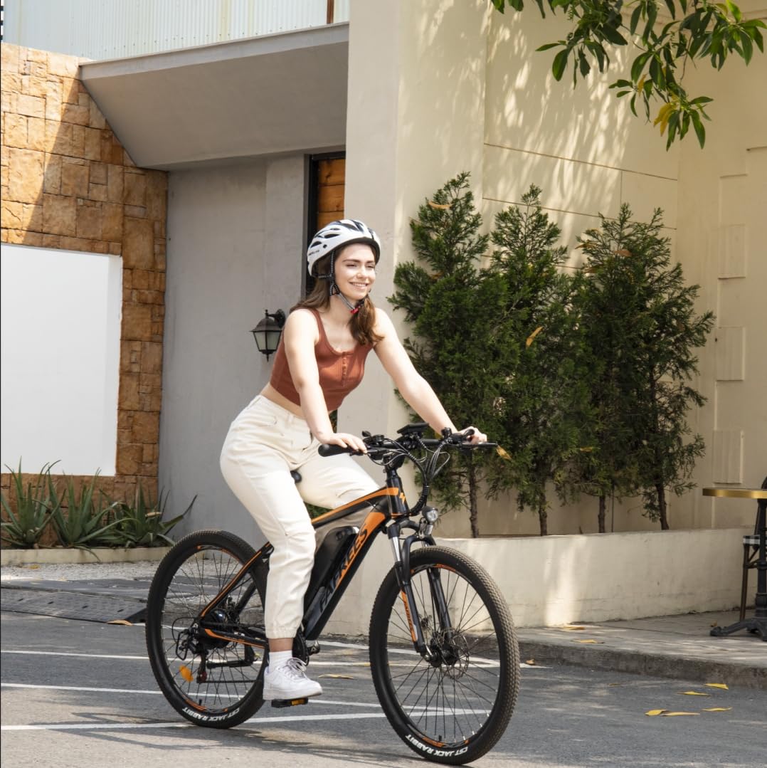 Fafrees Hailong-one E Bike Elektrofahrrad 26 Zoll, e Bike Herren 36V 13AH Akku, MTB E-Fahrrad 250W, City EBike Damen, Max.Reichweite bis zu 45-100km, Weiß