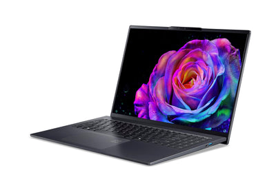 Acer Swift Go 16 AI OLED (SFG16-61-R5CB) KI Laptop, Copilot+ PC, 16" WUXGA+ OLED 120Hz Display, AMD Ryzen Al 7 350,. 32 GB RAM, 1 TB SSD, AMD Radeon 860M, Windows 11, QWERTZ Tastatur, grau