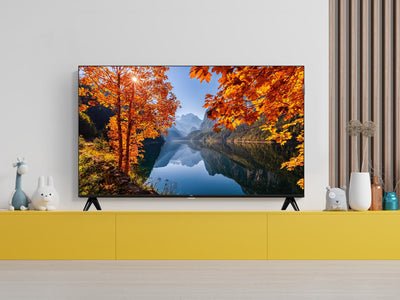 TCL 40V5C - 40“ Full HD Smart QLED Direct LED-Fernseher mit Android TV & HDR - Kompatibel mit Google Cast & Google Home, Schlankes Design