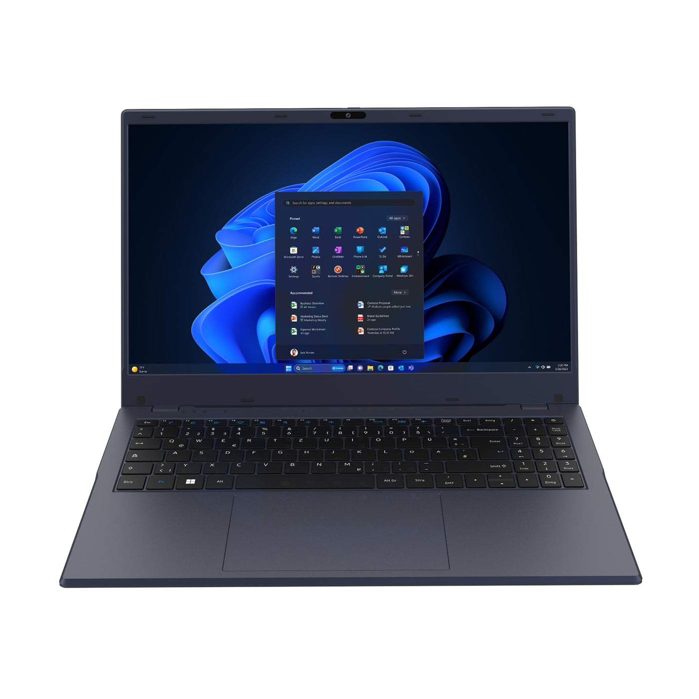 VALE V15A-N4020-8512D Notebook | 15,6" Full-HD IPS | Kompatibel mit Intel® Celeron™ N4020 Prozessor | 8 GB RAM | 512 GB SSD | Windows 11 Pro (N4020 + 8 + 512)