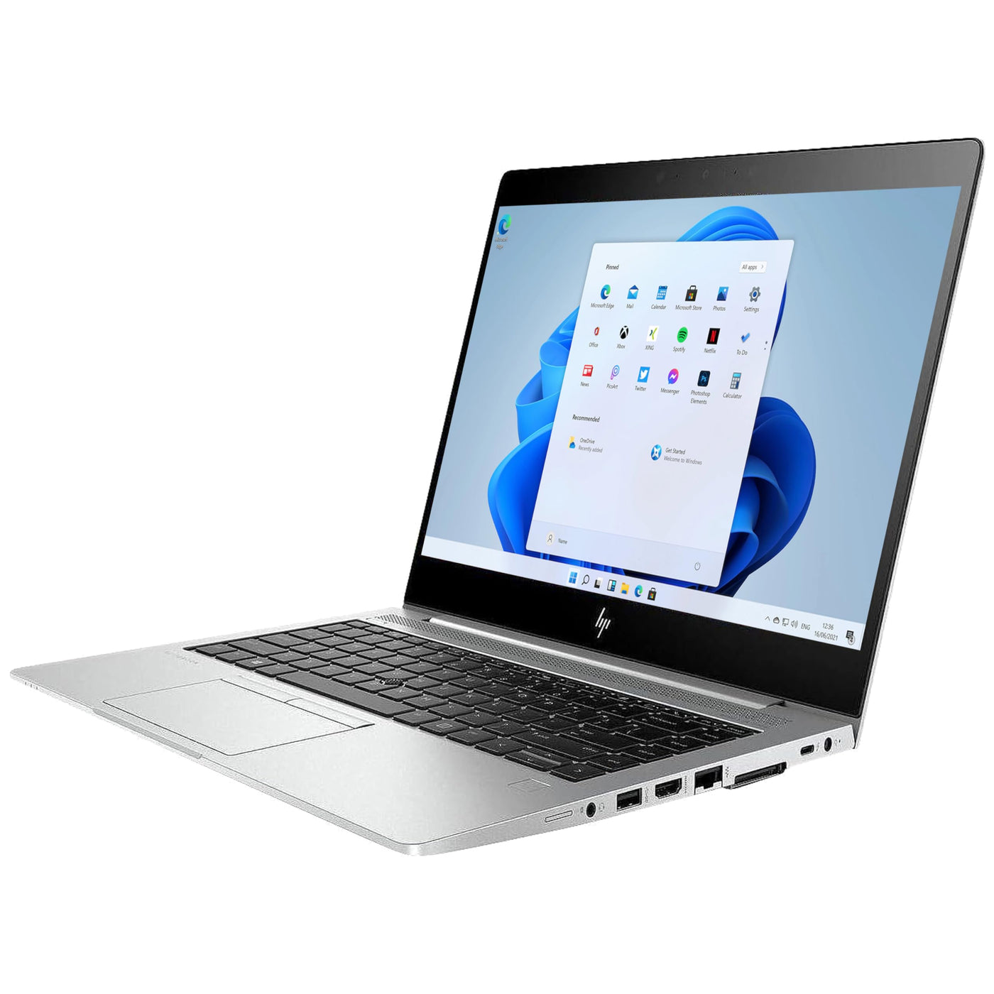 HP EliteBook 840 G6 14" FHD Display, Intel Core i5 8265U, 4 x 3.90 GHz, 16 GB RAM, 512 GB SSD, Intel UHD Grafik, Silber, Windows 11 (Generalüberholt)