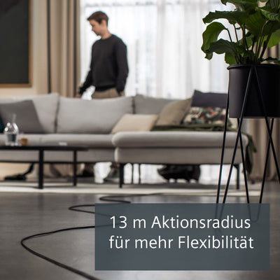 Siemens Staubsauger mit Beutel Q5.0 extreme silencePower VSQ5X1230, Bodenstaubsauger, ideal für Allergiker, Hygiene-Filter, starke Saugleistung, Bodendüse für Parkett, Teppich, Fliesen, 850 W, schwarz