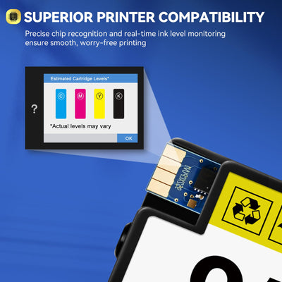 Toner Kingdom 953 XL 953XL Druckerpatronen Kompatibel für HP 953XL Multipack Kompatibel mit HP Officejet Pro 8710 8715 7720 7740 7730 8720 8730 8210 8725 8715 8740 8218 (Schwarz Cyan Magenta Gelb)
