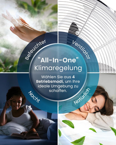 Pro Breeze OmniAir 7L Mobiler Luftkühler - Turmventilator mit Fernbedienung, 4 Gebläsestufen, 4 Modi, Auto 60° Oszillation, 10-Stunden-Timer - Klimagerät mobil ohne Abluftschlauch für Zuhause & Büro