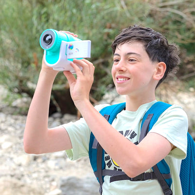 Canal Toys Video Creator – Projektorkamera mit 16 GB Speicherkarte & Cast-Funktion - Camcorder mit Projektor & LCD-Display - für Kinder ab 8 Jahren - kompakt & leicht