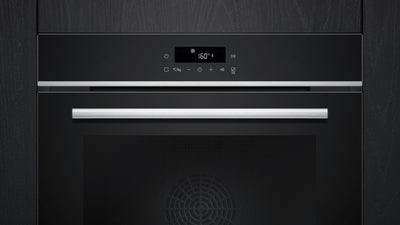 Siemens HB572ABS3, iQ300, Einbau-Backofen 60 x 60 cm, Air Fry, activeClean Pyrolyse Selbstreinung, LED-Touchbedienung, 3D Heißluft, Schnellaufheizung, cookControl10 Automatikprogramme, Edelstahl