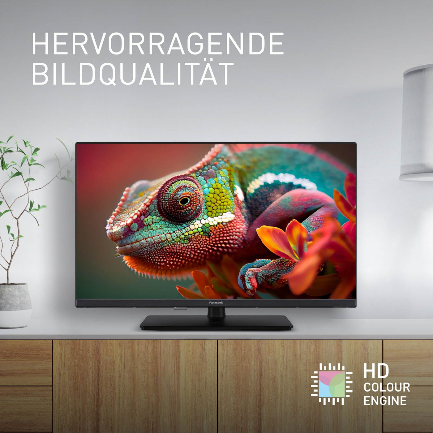 Panasonic TV-40S55AEZ, S55A Serie 40 Zoll Full HD LED Smart TV, 2024, Fire TV, HD Color Engine, HDR, Alexa Sprachsteuerung, Gaming-Modus, Media Player, für EIN außergewöhnlich visuelles Erlebnis