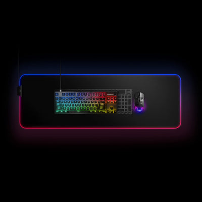 SteelSeries Apex 9 TKL - Mechanische Gaming-Tastatur - Optische Switches - 2-Punkt-Betätigung - Esports-Formfaktor ohne Tenkey - Hotswap- fähige Switches - Deutsches (QWERTZ) Layout