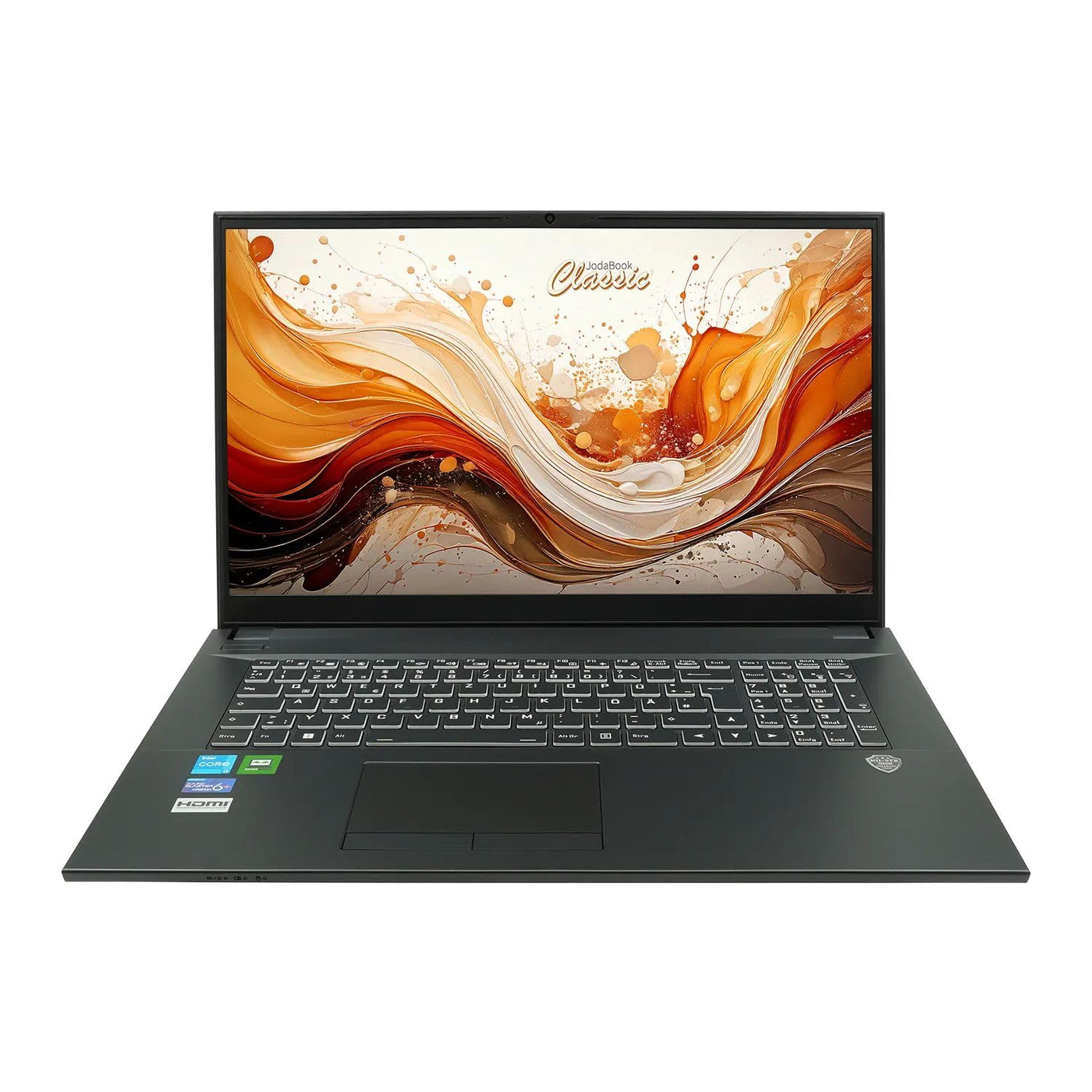 JodaBook Classic S17 | 17,3" FHD | Core i7 1255U | RAM: 64GB | SSD: 2TB | RGB beleuchtete Tastatur | DVD-Brenner | Windows 11 Pro #mit Rucksack