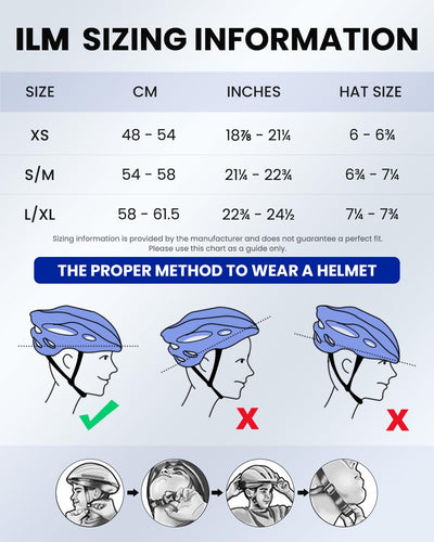 ILM Fahrradhelm mit Visier und LED Licht Mountain&Road Fahrradhelme für Damen und Herren Fahrradhelm für Pendeln in der Stadt E3-10L，schwarz L-XL