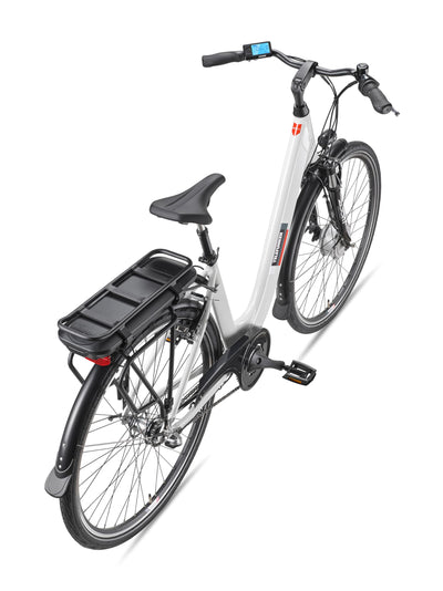 TELEFUNKEN E-Bike Damen 28 Zoll, Elektrofahrrad Frontmotor, 3-Gang Nabenschaltung, V-Bremsen - Pedelec Citybike
