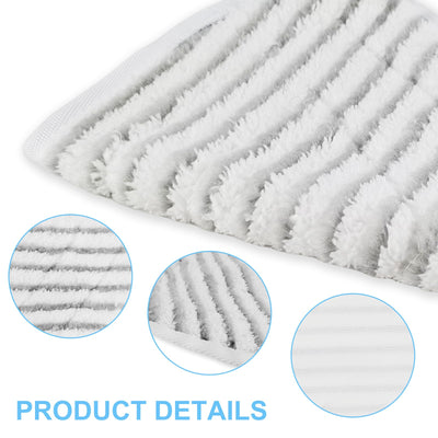 10 Pack für Vileda Dampfreiniger Steam Ersatzbezüge Mikrofasern Set, für Vileda Steam Plus Bodenwischer Dampfreiniger Wiederverwendbar, für Alle Flecken Entfernen Boden
