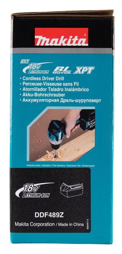Makita DDF489Z Akku-Bohrschrauber 18V (ohne Akku, ohne Ladegerät)