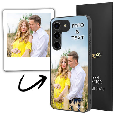PICASEE Samsung Galaxy A35 5G A356B Hülle - Personalisierte Handyhülle für Samsung Galaxy A35 5G A356B Case | Handyhülle selber gestalten mit Fallschutz 5m - personalisiert Ultimate Handyhülle + Foto
