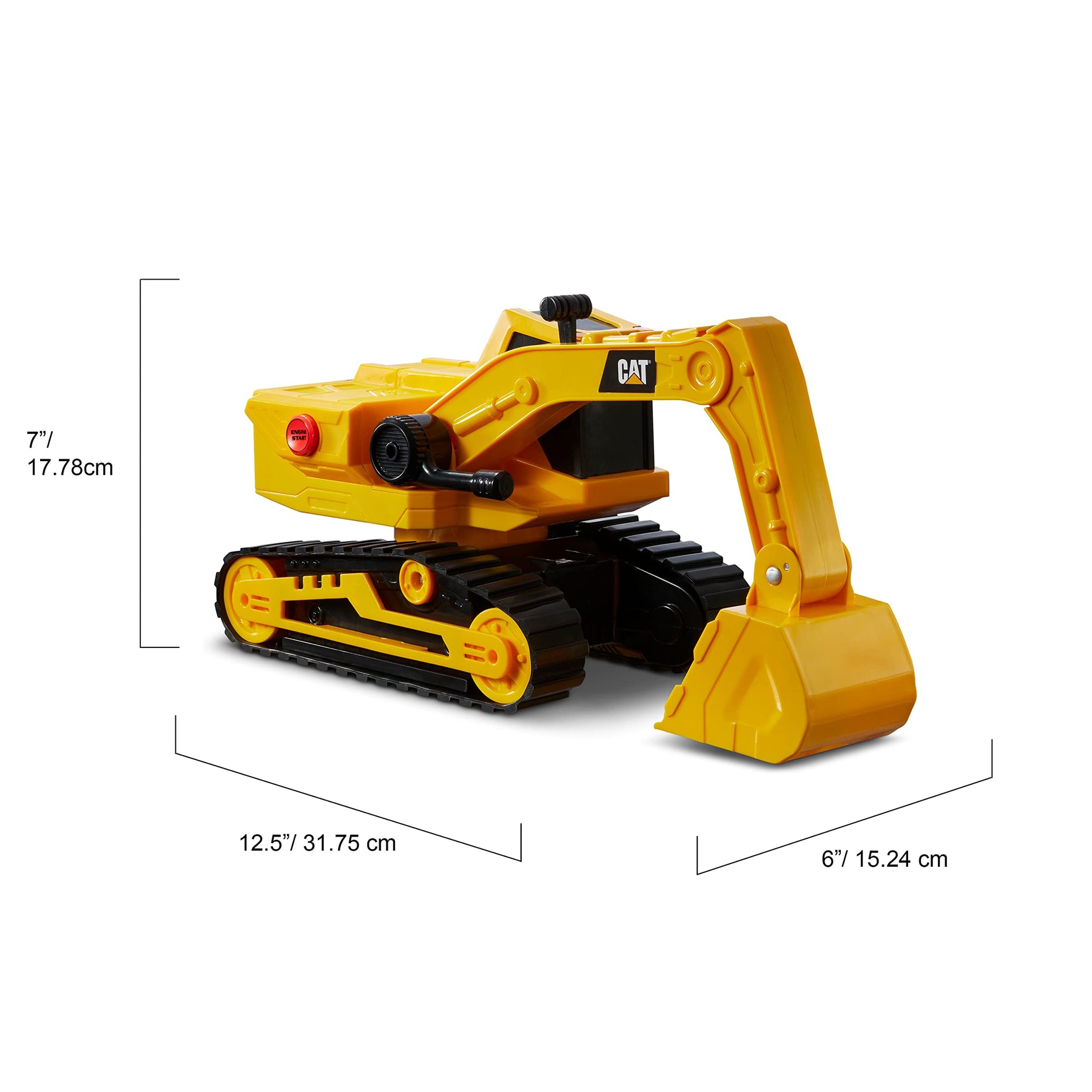 cat spielzeug bagger CatToysOfficial | CAT Construction 29,5 cm Power Haulers Bagger Spielz