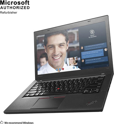 Lenovo ThinkPad T460 Business Laptop, 14 Zoll FHD Notebook, Intel Core i5-6200U, 16GB RAM, 1TB SSD, QWERTY Tastatur, Windows 11 Pro (Renewed)