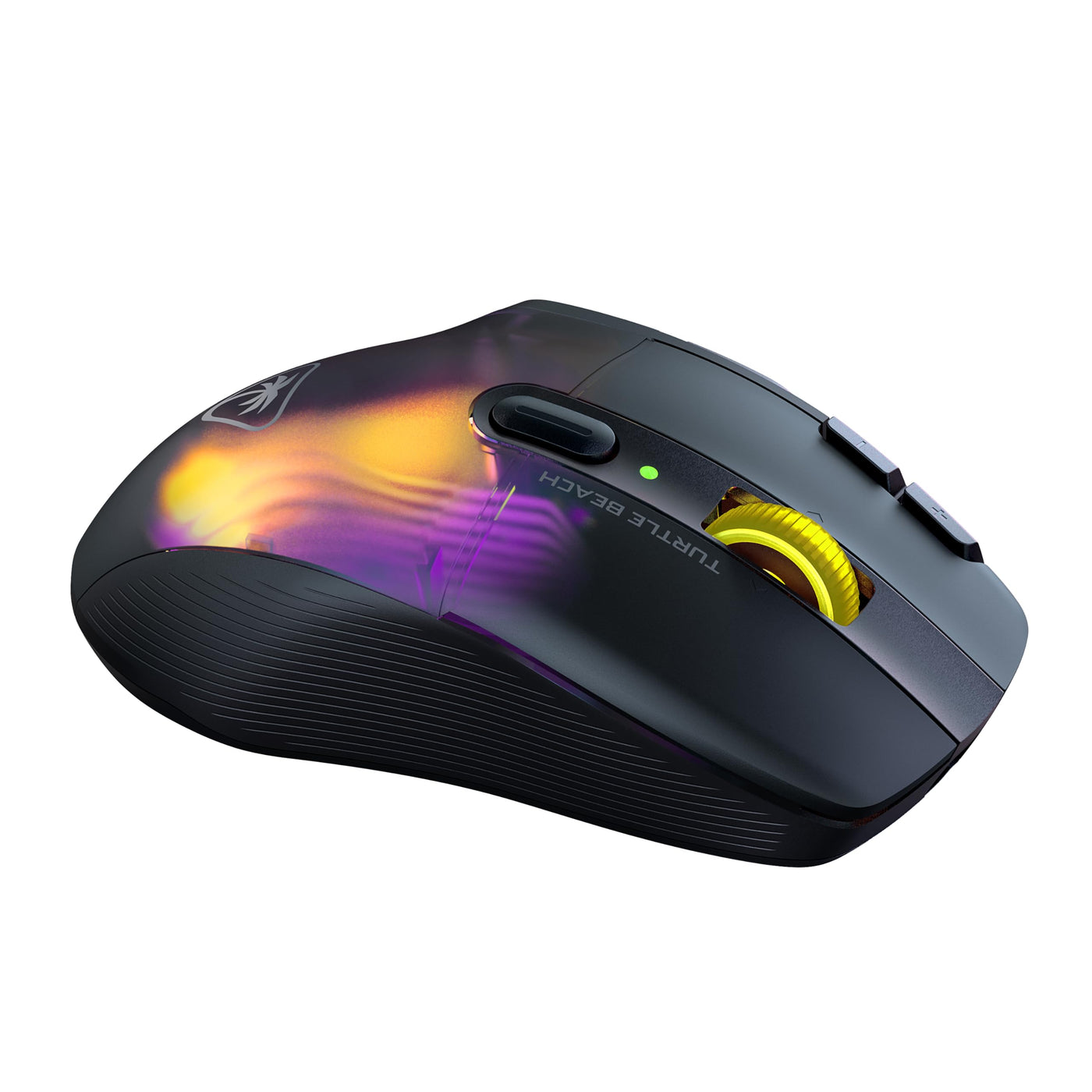 Turtle Beach Kone XP Air – Kabellose, anpassbare und ergonomische RGB-Gaming-Maus, Bluetooth, optischer Sensor 19K DPI, bis zu 100-Stunden-Akku und Ladestation - Schwarz