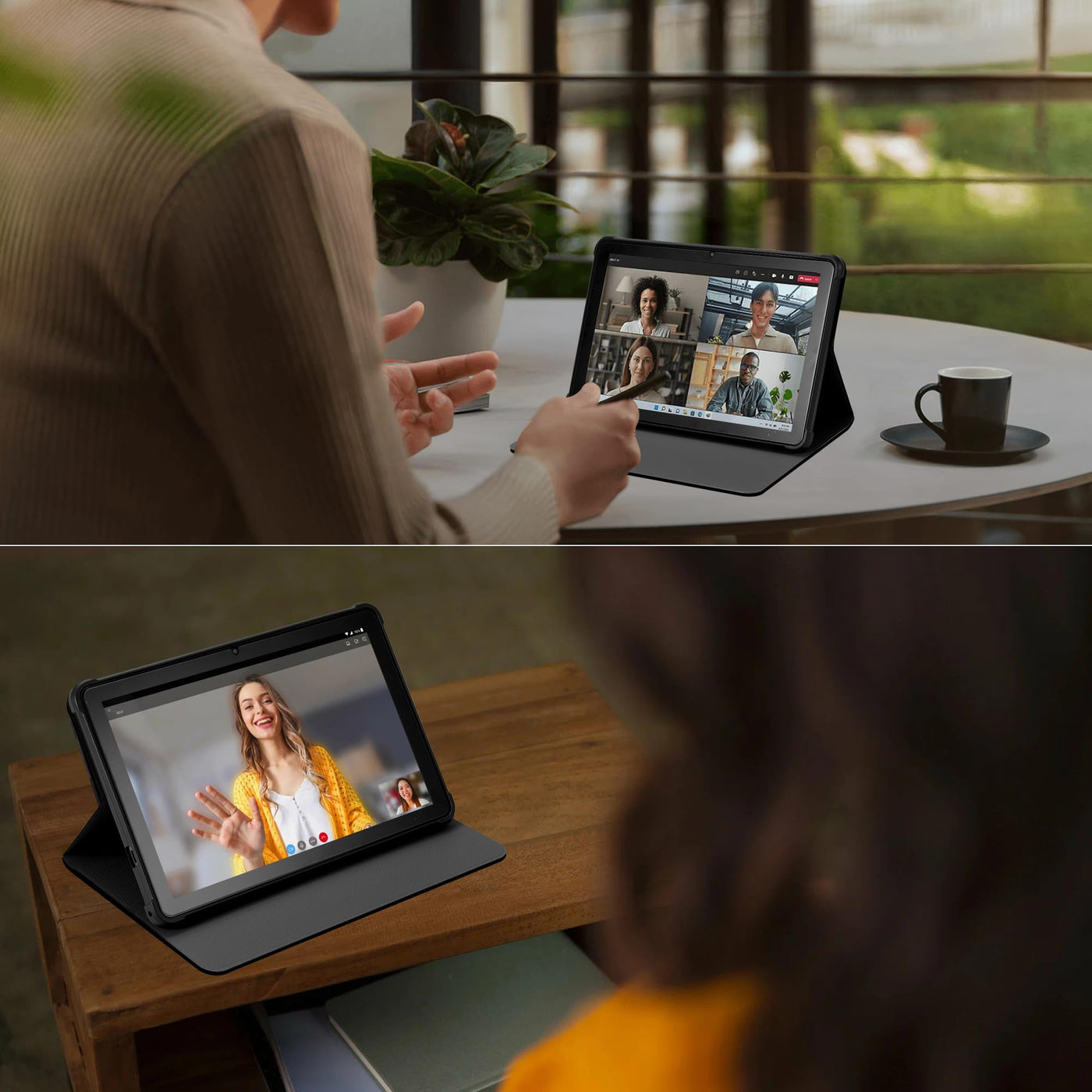 Paaxoo Android Tablet, 10.1 Zoll Android 15 Tablets 18GB(6+12) RAM 128GB ROM 1TB Expand, 1280x800 IPS HD Touchscreen,6000mAh Akku, Bluetooth, Dual Kamera, GMS, WiFi