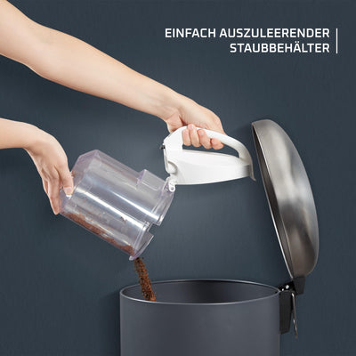 Rowenta RO2917 Swift Power Cyclonic, Bodenstaubsauger ohne Beutel, Weiß, 900 W, 1.2 liters, 77 Dezibel