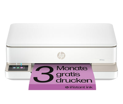 HP ENVY 6120e , Multifunktionsdrucker, 3 Monate gratis drucken mit HP Instant Ink inklusive, Drucken, Kopieren, Scannen, Mobiler Faxversand, Wi-Fi, Beidseitiger Druck